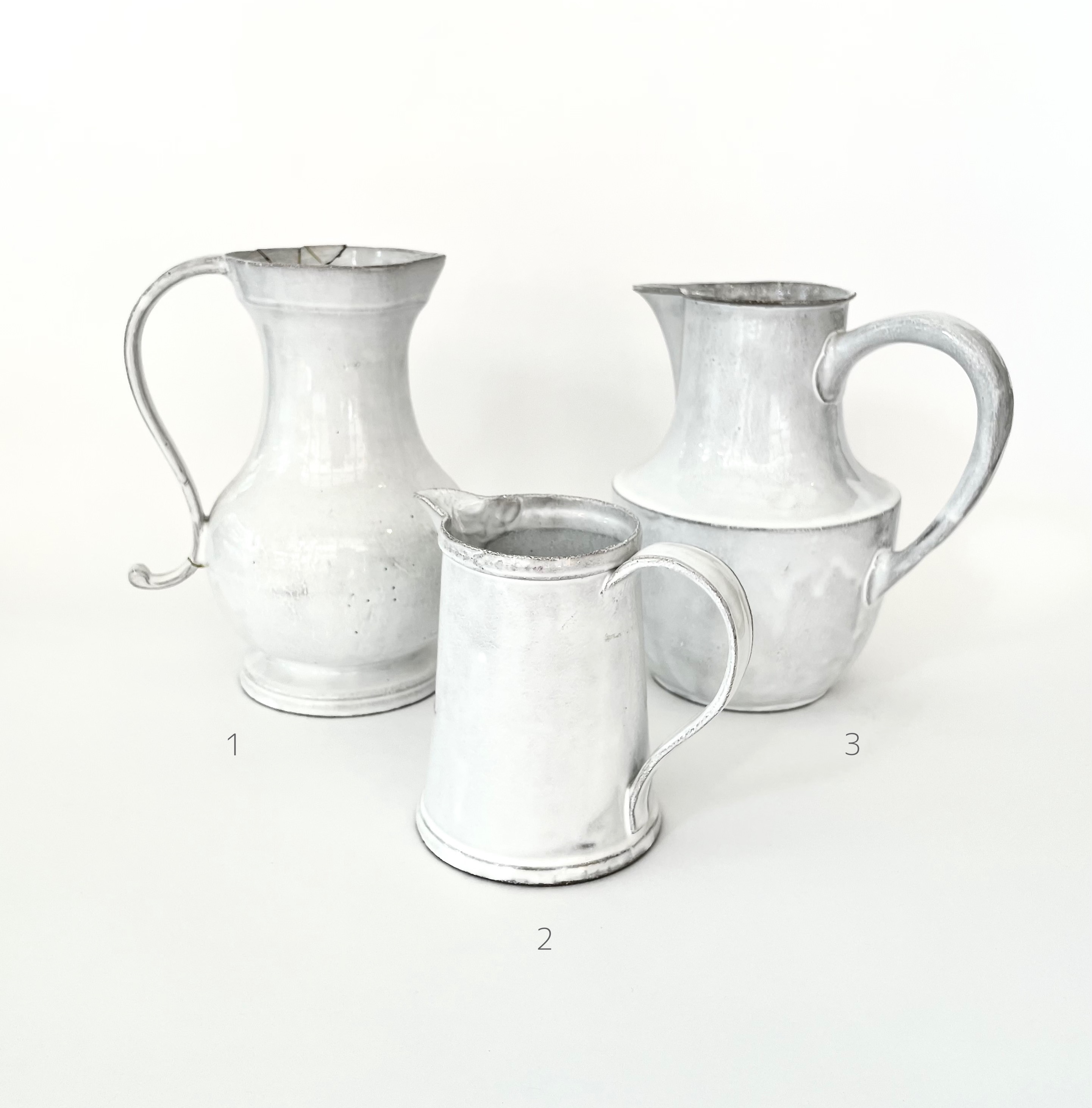 ASTIER de VILLATTE - フリルAstier de Villatte⭐︎ピッチャーベース Astier de Villatte Setsuko／ピッチャー・ベース｜フラワー